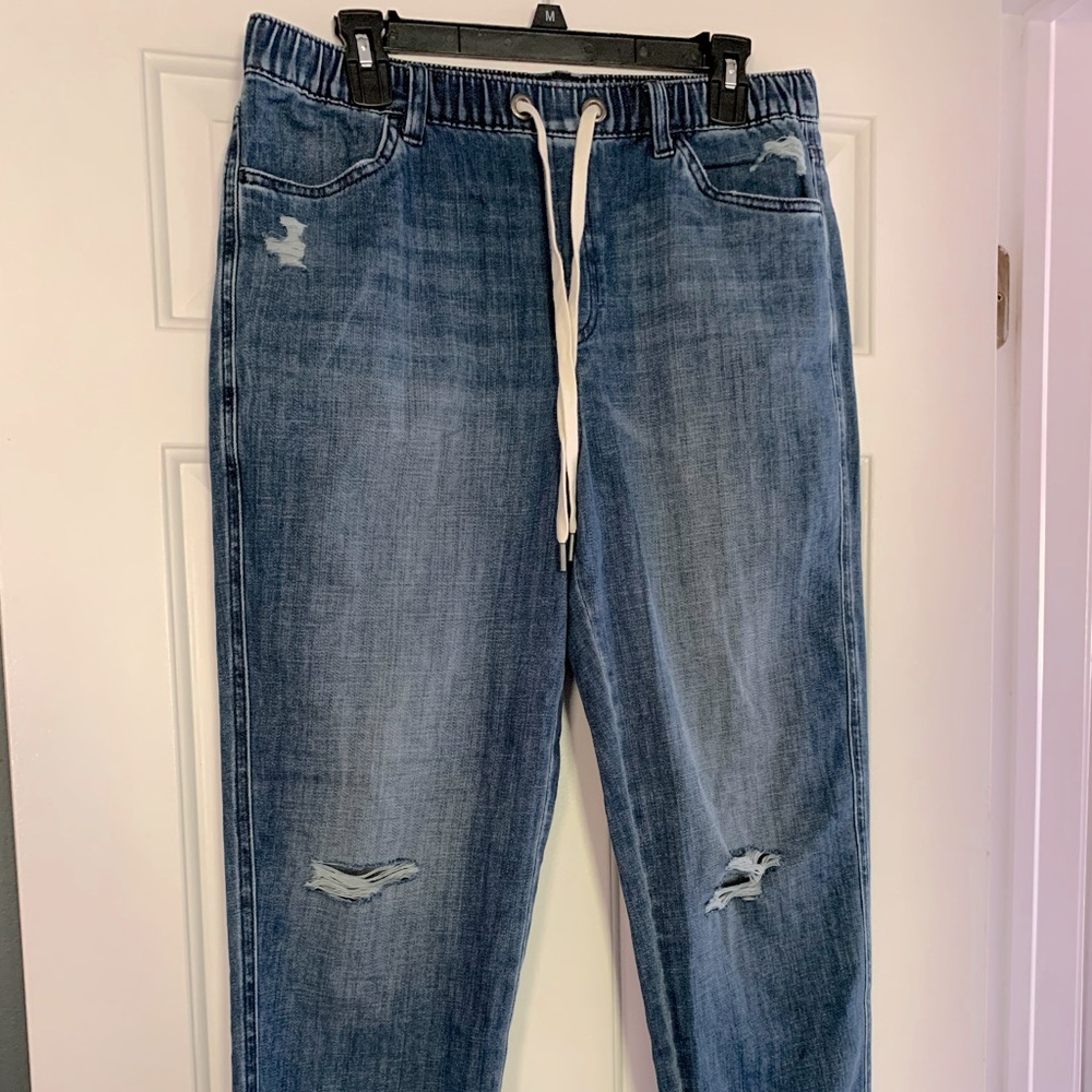 Aerie drawstring jeans